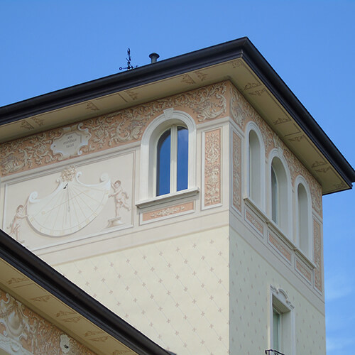 Edificio storico - Serramenti in legno